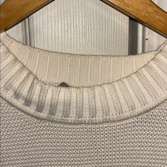 Everlane Off-White Ribbed Sweater - Picture 4 of 6